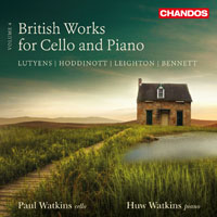 British Works for Cello and Piano, vol. 4